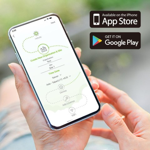 Access Point Wi-Fi 6 Zyxel NWA55AXE 2.4GHz(2x2)/5GHz(2x2) PoE+ 1x1G