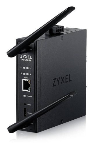 Access Point Wi-Fi 7 Zyxel IAP500BE-EU0101F BE5000, Dual Radio 2x2 MU-MIMO, PoE+ (802.3at), Industrial AP, montaż DIN Rail , Sta