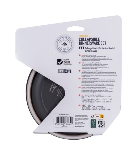Zestaw naczyń turystycznych SEA TO SUMMIT Frontier UL