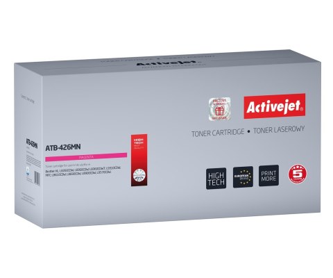 Activejet ATB-426MN Toner (zamiennik Brother TN-426M; Supreme; 6500 stron; czerwony)