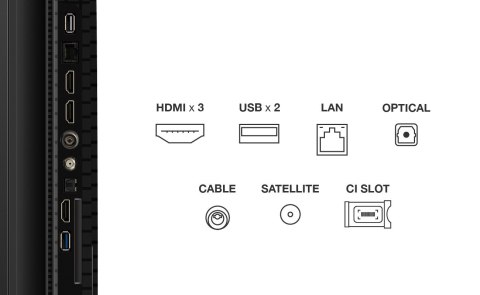 Telewizor TCL 65P79K QLED 65" 4K Ultra HD Google TV Dolby Atmos DVB-T2 Metaliczny