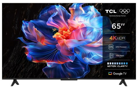Telewizor TCL 65P69K LED 65'' 4K Ultra HD Google TV Dolby Atmos DVB-T2 Czarny
