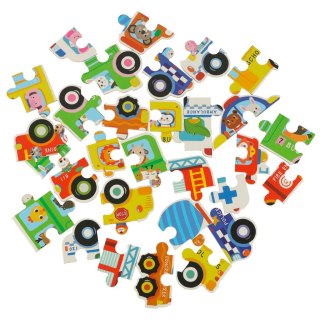 Puzzle w puszce pojazdy 30 puzzli