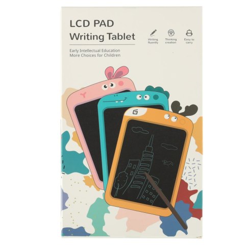 Tablet graficzny do rysowania dla dzieci znikopis tablica ekran LCD 8,5' królik róż