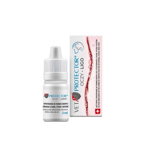 JM SANTE VET PROTECTOR OCZY LIGO krople do oczu 3ml