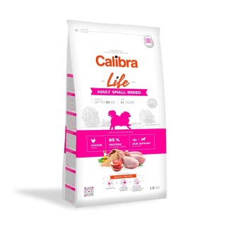 CALIBRA DOG life adult small breed chicken 1,5kg