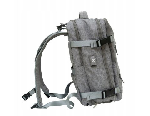 Plecak podróżny kabinowy NOVEEN CTB410, 40x20x25cm, szary