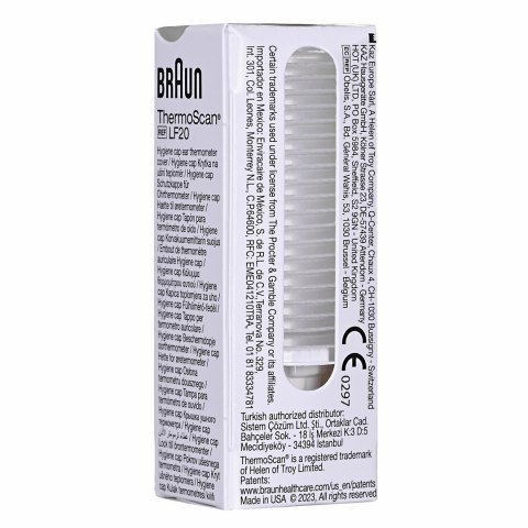 Termometr do ucha Braun IRT3030 (Podczerwień; kolor biały)