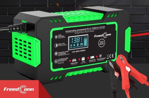 Prostownik akumulatorowy FreedConn RJ-C 120501A 12V, 6A