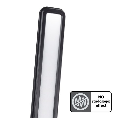 MACLEAN LAMPKA BIURKOWA LED, MAX. 9W, 220-240V AC, MOŻLIWOŚĆ ZMIANY BARWY, ŚCIEMNIALNA, 450LM MCE614 B