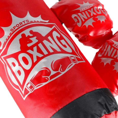 Worek bokserski i rękawice zestaw do boksowania