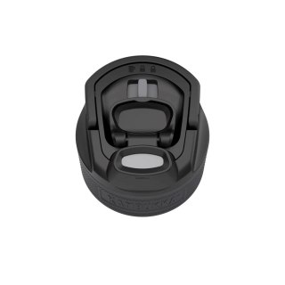 Nakrętka 3w1 do butelki Kambukka Elton, Black Steel