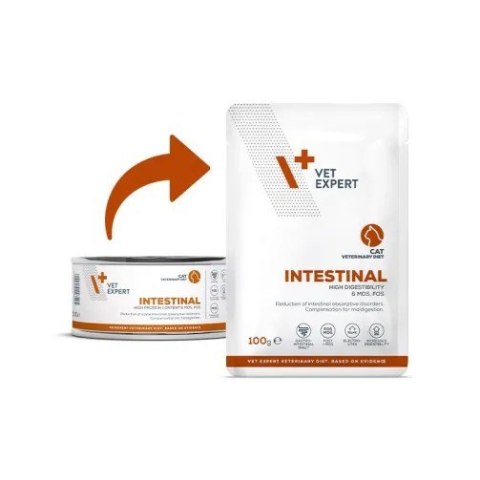 VetExpert Veterinary Diet Intestinal cat 100g pouch