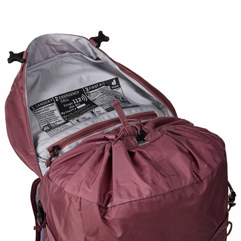 Plecak turystyczny damski Deuter Futura Pro 34 SL, ashrose/cassis