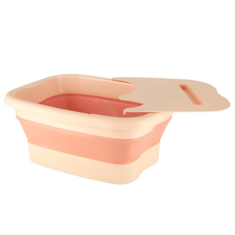 Miska do masażu mycia stóp nóg silikonowa składana wiadro z wypustkami