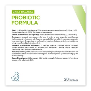 VetExpert Probiotic Formula 30 Kapsułek