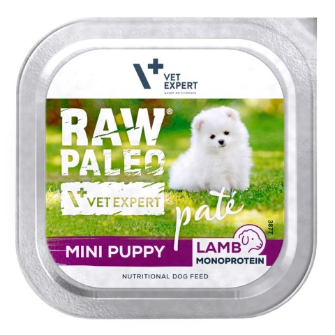 VetExpert Raw Paleo LAMB Pate Mini Puppy 150g