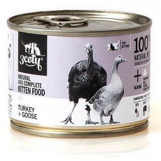 3Coty TURKEY + GOOSE for Kittens 180g