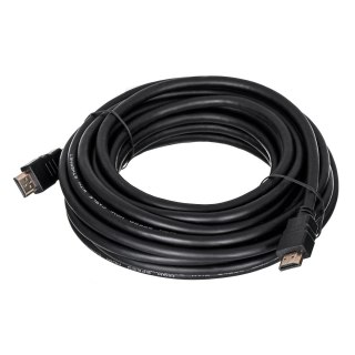 Kabel Lanberg CA-HDMI-10CC-0075-BK (HDMI M - HDMI M; 7,5m; kolor czarny)