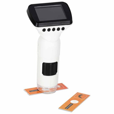 Mikroskop cyfrowy elektroniczny wifi USB ekran LCD 200x 1000x akcesoria
