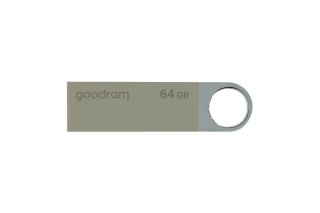 Pendrive GoodRam UUN2 UUN2-0640S0R11 (64GB; USB 2.0; kolor srebrny)