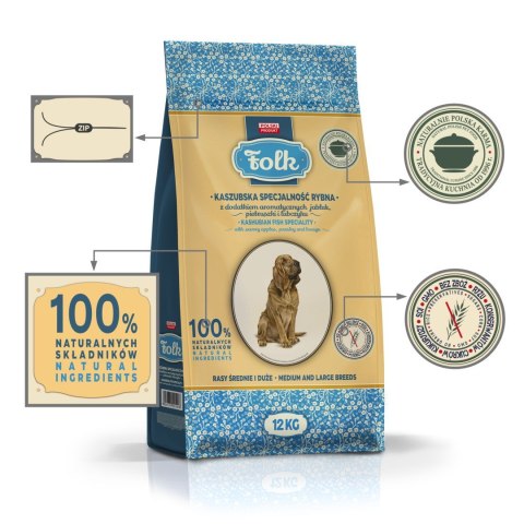 FOLK Kaszubska specjalność rybna z dodatkiem aromatycznych jabłek, pietruszki i lubczyku 12kg
