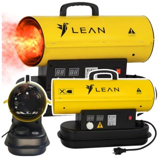 Nagrzewnica Spalinowa Olejowa 20KW Wyświetlacz LCD Termostat