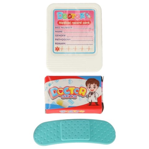 Zestaw lekarza w walizce mały doktor akcesoria dźwięk światła