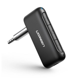 Ugreen Odbiornik dźwięku adapter audio Bluetooth 5.0 - 3,5 mm mini jack do samochodu (czarny)