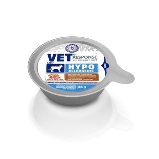 VET RESPONSE Hypoallergenic kaczka.4X dla kota 85g