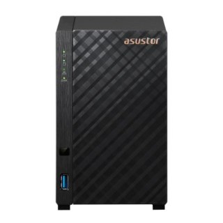 NAS Asustor AS1202T; Tower; 2x (3.5" SATA HDD/ 2.5" SSD); Realtek RTD1619B, 1GB DDR4, 1x 2.5GbE, 3x USB 3.2