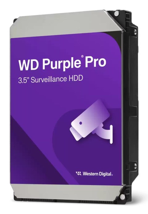 Dysk HDD WD Purple Pro WD122PURP (12 TB ; 3.5"; 256 MB; 7200 obr/min)