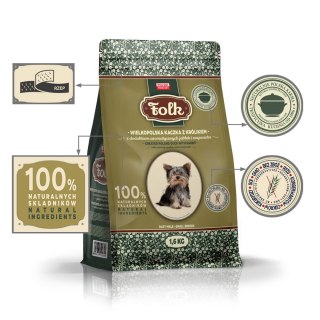 FOLK Wielkopolska kaczka z królikiem, z dodatkiem aromatycznych jabłek i majeranku 1.6kg