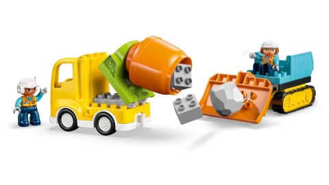 LEGO DUPLO TOWN 3w1 10476 Plac budowy i pojazdy