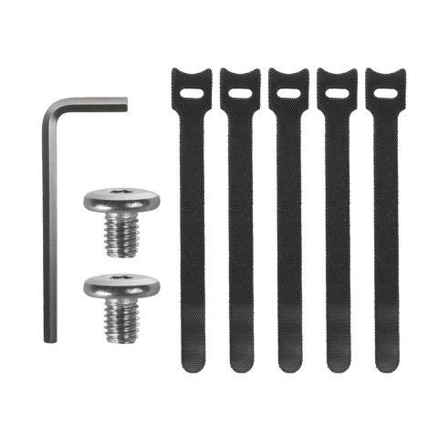 MACLEAN ORGANIZER PODBIURKOWY NA KABLE, MAX. OBCIĄŻENIE 5KG, BIAŁY MC-105 W