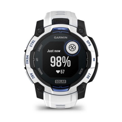 Smartwatch GARMIN Instinct 3 45mm SOLAR Whitestone