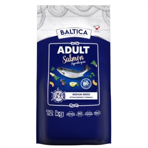 BALTICA EXCELLENT Adult Salmon Hypoallergenic M 12kg