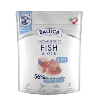 BALTICA NUTRACEUTIC Hypoallergenic Fish & Rice Light XS / S 1kg