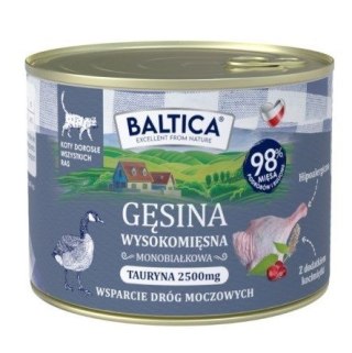 BALTICA SMAKI REGIONÓW Kot dorosły Gęsina 185g
