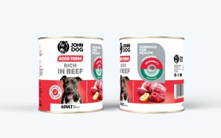 John Dog GOOD FORM DOROSŁY W WOŁOWINĘ KARMA 800g