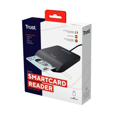 Czytnik kart chipowych TRUST Primo Smartcard Reader
