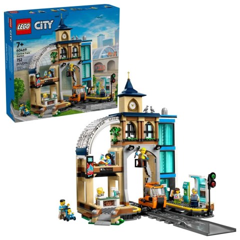 LEGO City 60469 Centralny dworzec kolejowy