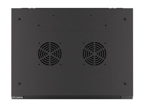 Szafa rack Lanberg WF01-6422-10B (22U; 1082mm / 600mm / 450 mm; wisząca; Otwierane; 19''; kolor czarny)