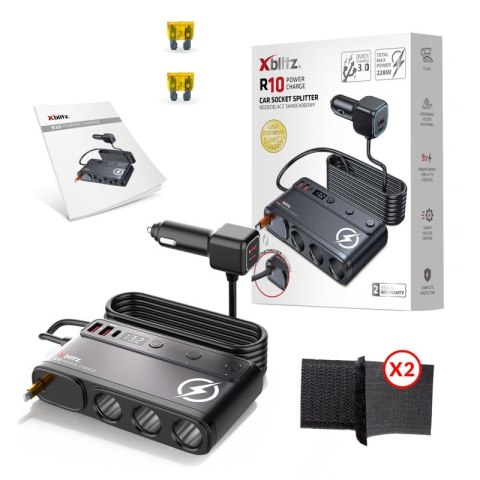 XBLITZ ROZDZIELACZ SAMOCHODOWY R10