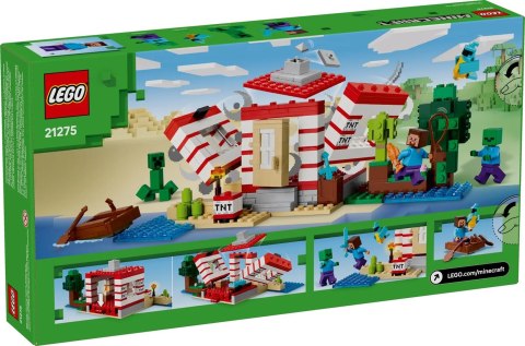 LEGO Minecraft 21275 Dom TNT w dżungli