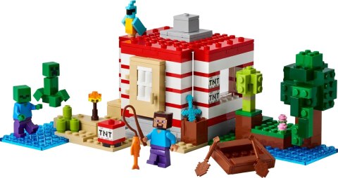 LEGO Minecraft 21275 Dom TNT w dżungli