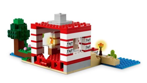 LEGO Minecraft 21275 Dom TNT w dżungli