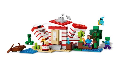 LEGO Minecraft 21275 Dom TNT w dżungli