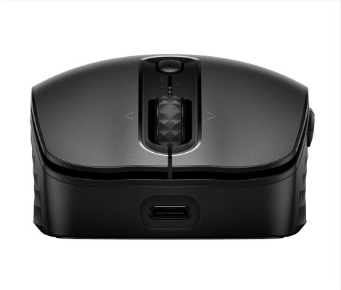 Mysz HP 690 Qi-Charging Rechargeable Wireless Mouse Black bezprzewodowa z akumulatorem czarna 7M1D4AA