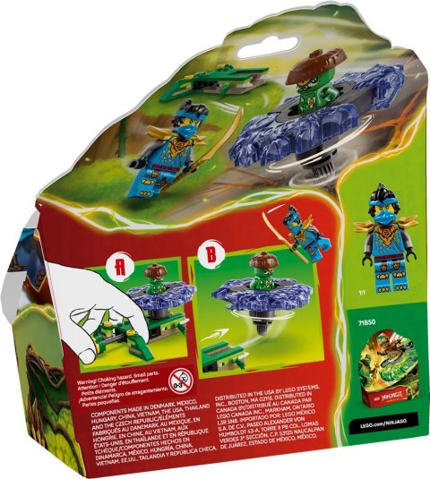 LEGO NINJAGO 71849 Nya vs. Elemental Monster Spinner Battle